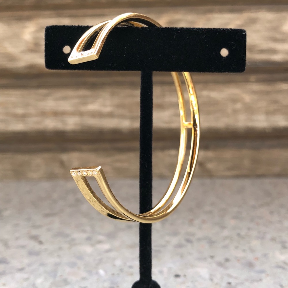 Open Bangle - Gold- NWOT